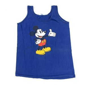 Vintage 80’s Disney Mickey Mouse Tank Top Shirt
